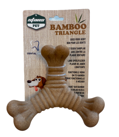 Stans Pet Bamboo Bone L-M-S -Stick-Traingle 5 x 6 pakket