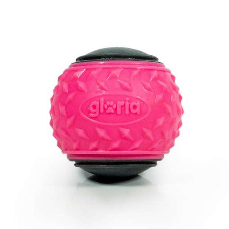 Gloria Mega Squeaker Ball M Pink/Grey