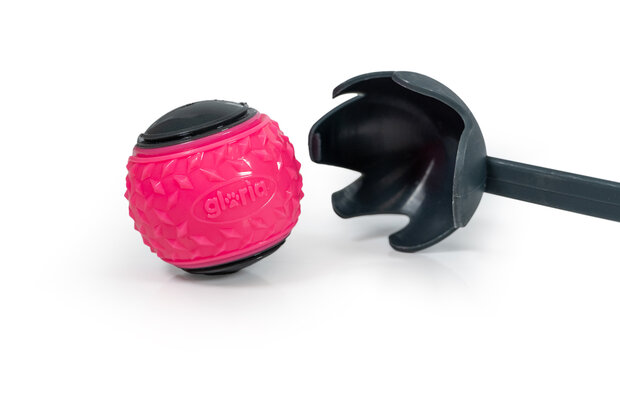 Gloria Ball Launcher Comfort Pro M Grey/Pink