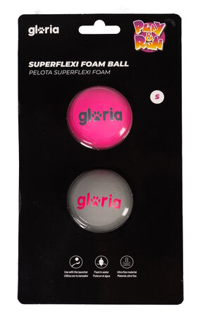 Gloria Superflexi Foam Ball S Grey/Pink