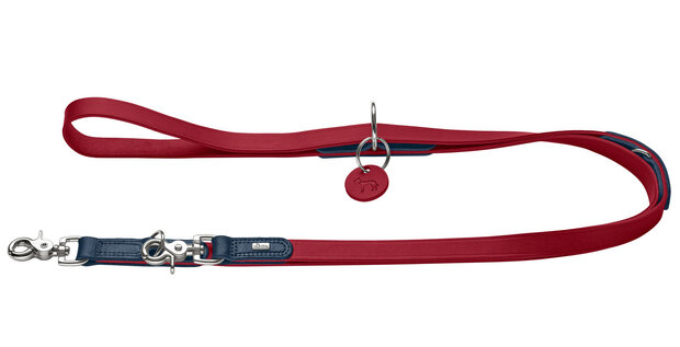 T-Leash Lemvig 15/200 Cowleather red/dark blue 1