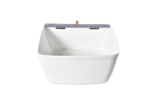 Cat Litter Box Siljan Plastic white 1