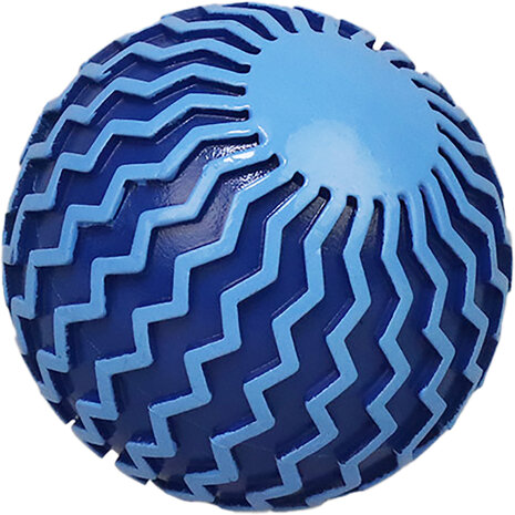 Flashing patterned ball in SRP carton