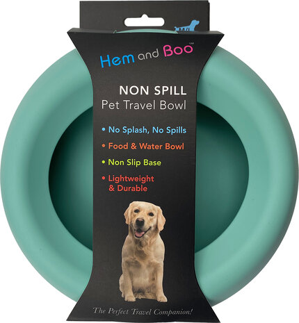 Silicon NON spill water bowl mixed Medium/Large 21 CM