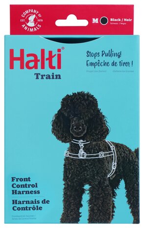 Halti Front Control Harness Black/Red Medium