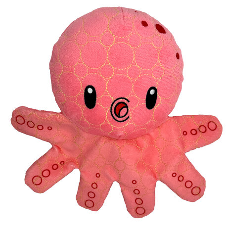 Bite Force Built W. Kevlar Tough Plush - Octopus